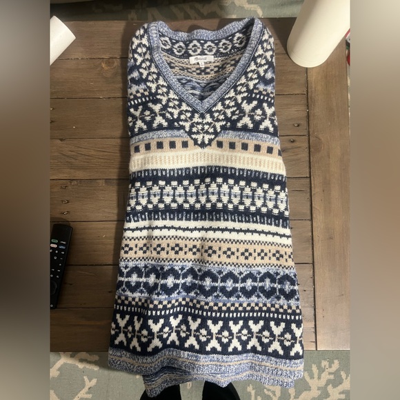 Madewell Forrest Fair Isle V-Neck Sweater - Picture 7 of 10